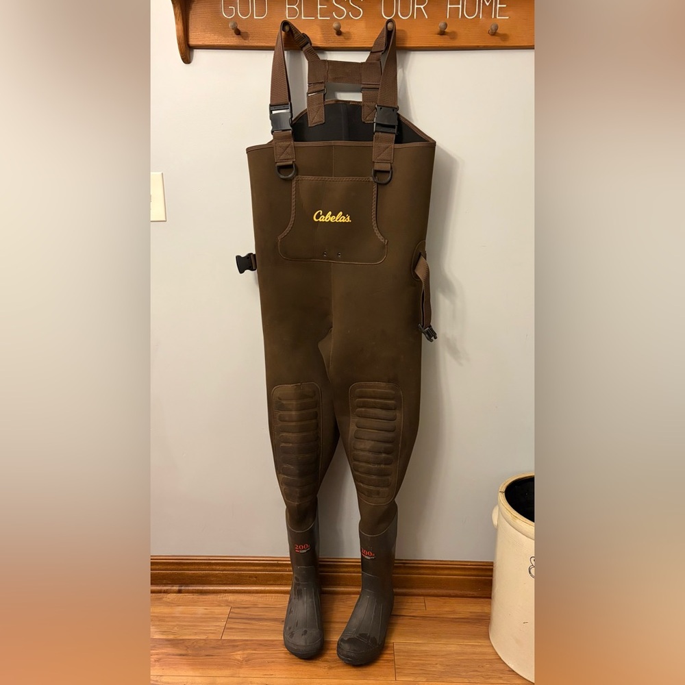 Cabela's Dark Brown Youth Fishing Waders